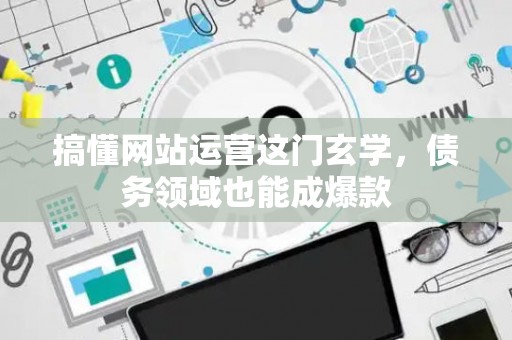 搞懂网站运营这门玄学，债务领域也能成爆款